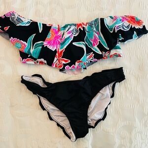 Two piece swim suit
